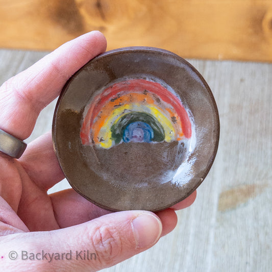 Round Rainbow Dish Small by Taylor