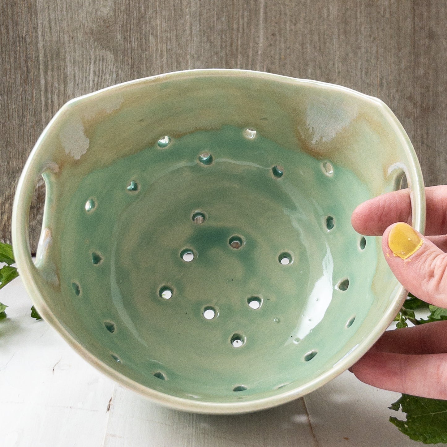 Green Strainer/Berry Bowl - Taylor