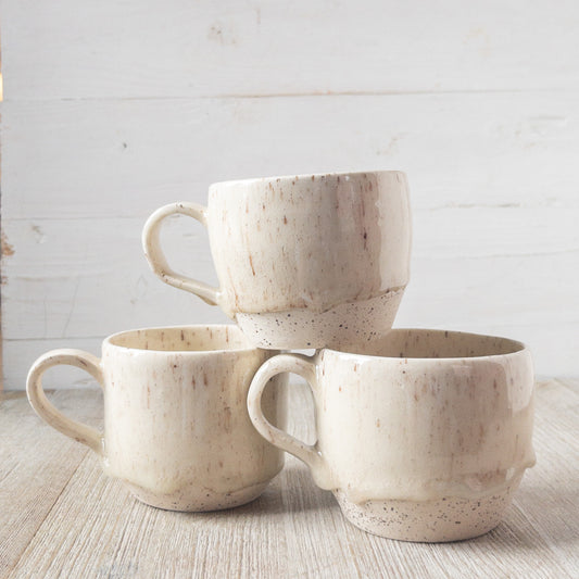 Warm Speckled Mugs - Sophie