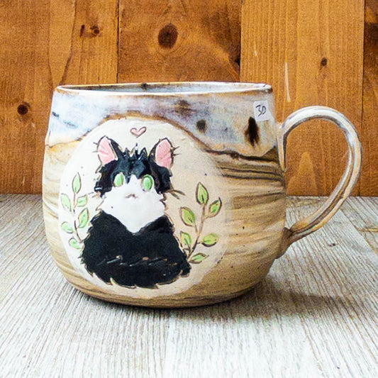 Tuxedo Cat Mug - Taylor