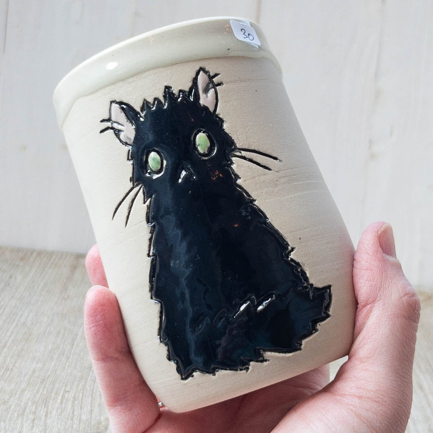 Black Cat Tumbler #1 - Taylor