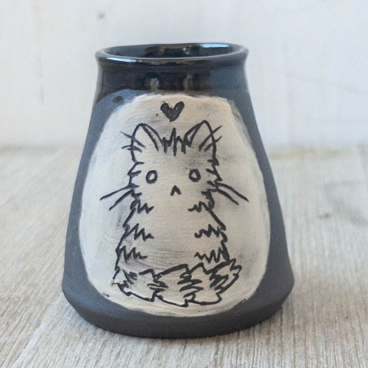 Cat Mini Vase - Taylor