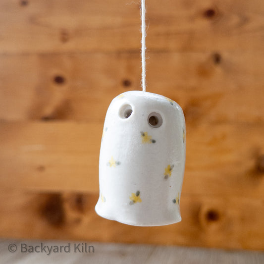 Yellow Floral Ghost Bell by Taylor
