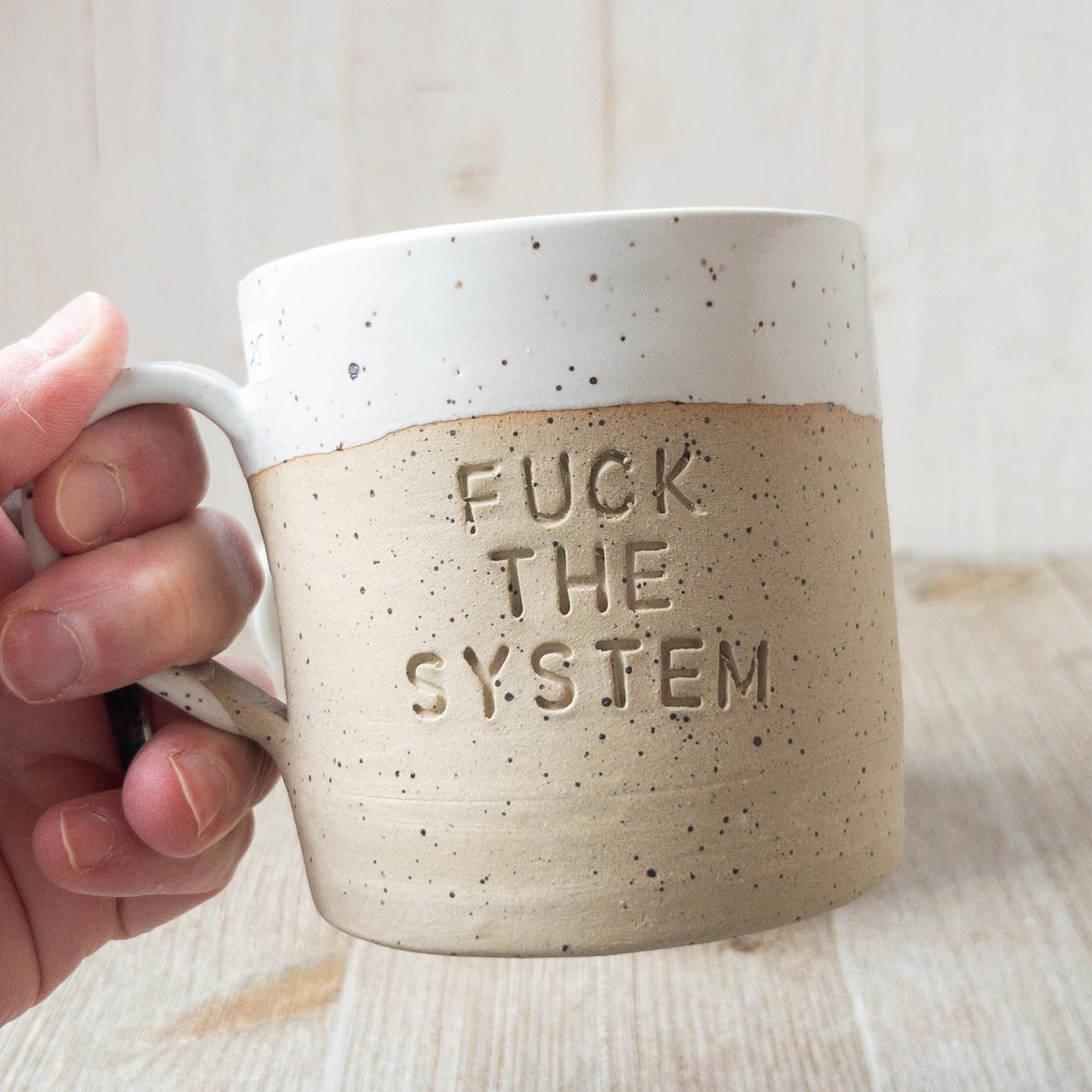 Fuck the System Mug - Taylor