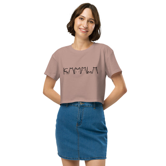 Cats for Kamala Crop Top - 7 Colors